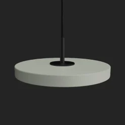 Umage Asteria Micro Pendel Med Lysdámper Nuance Olive/Sort Top