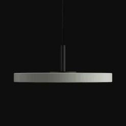 Umage Asteria Micro Pendel Med Lysdámper Nuance Olive/Sort Top
