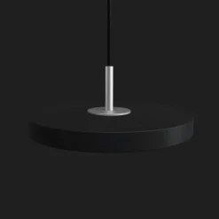 Umage Asteria Micro Pendel Sort/Stål Top