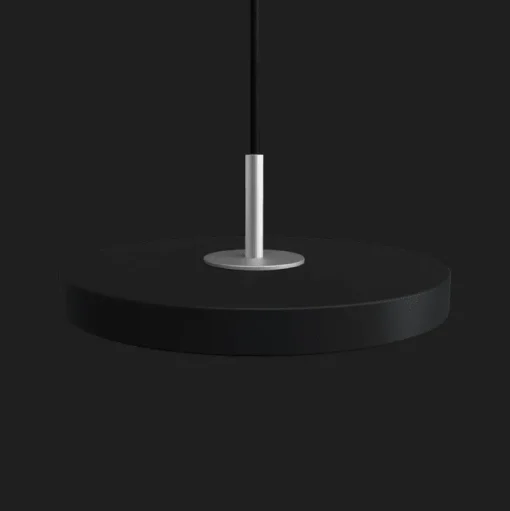 Umage Asteria Micro Pendel Sort/Stål Top