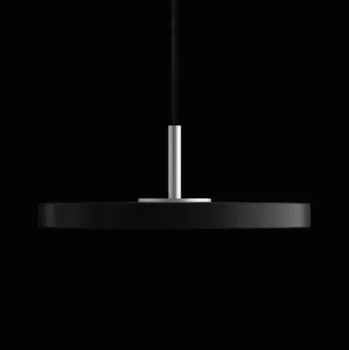 Umage Asteria Micro Pendel Sort/Stål Top