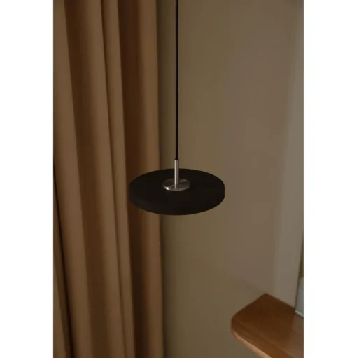 Umage Asteria Micro Pendel Sort/Stål Top