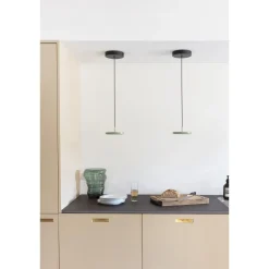 Umage Asteria Micro Pendel Nuance Olive/Stål Top