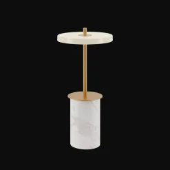 Umage Asteria Move Transportabel Lampe Mini Hvid Marmor