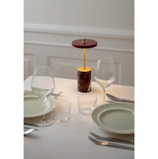 Umage Asteria Move Transportabel Lampe Mini Grøn Marmor