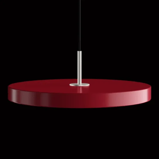 Umage Asteria Plus Medium Pendel Ruby Red/Stål