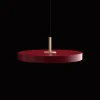 Umage Asteria Plus Mini Pendel Ruby Red/Messing