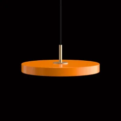 Umage Asteria Plus Mini Pendel Nuance Orange/Messing