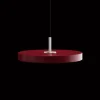 Umage Asteria Plus Mini Pendel Ruby Red/Stål