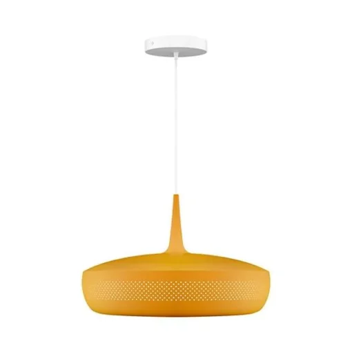 Umage Clava Dine Pendel Med Rosette Gul/Hvid