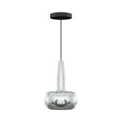Umage Clava Pendel Med Rosette Poleret Stål/Sort