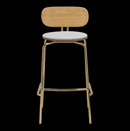 Umage Curious Barstol Sterling/Messing