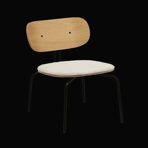 Umage Curious Lánestol Teddy White/Sort
