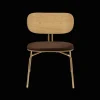 Umage Curious Lánestol Teddy Brown/Messing