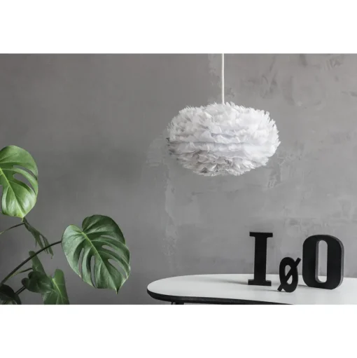 Umage Eos Pendel Mini Hvid med Cannonball Baldakin I Hvid