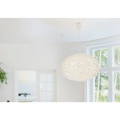 Umage Eos Pendel Stor Hvid med Cannonball Baldakin I Hvid