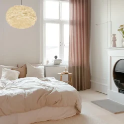 Umage Eos Pendel Stor Hvid med Cannonball Baldakin I Sort