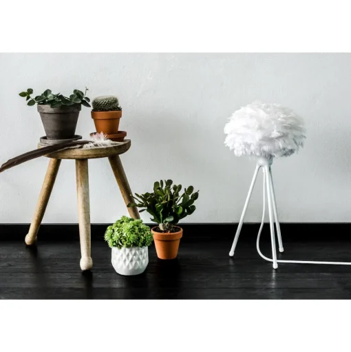 Umage Eos Tripod Bordlampe Mikro Hvid med Ben I Hvid