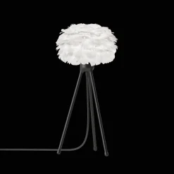 Umage Eos Tripod Bordlampe Mikro Hvid med Ben I Sort