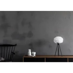 Umage Eos Tripod Bordlampe Mikro Hvid med Ben I Sort