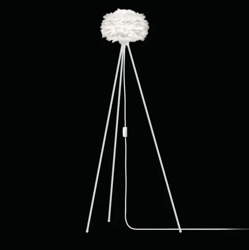Umage Eos Tripod Gulvlampe Mini Hvid med Ben I Hvid