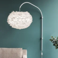 Umage Eos Willow Single Váglampe Mini Hvid med Opháng I Sort
