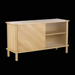 Umage Italic Kabinet 1x1 Døre Eg/Glas