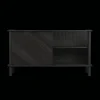 Umage Italic Kabinet 1x1 Døre Sort Eg/Glas