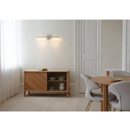 Umage Italic Kabinet 1x1 Døre Sort Eg/Glas