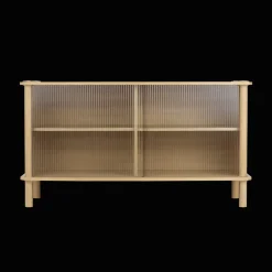 Umage Italic Kabinet 2x Døre Eg/Glas