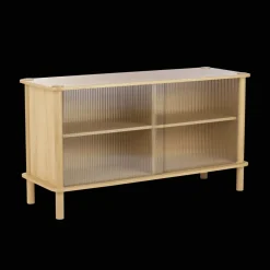 Umage Italic Kabinet 2x Døre Eg/Glas