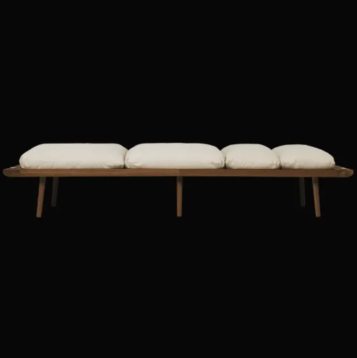 Umage Lounge Around Daybed Sofa Mørk Eg/White Sands