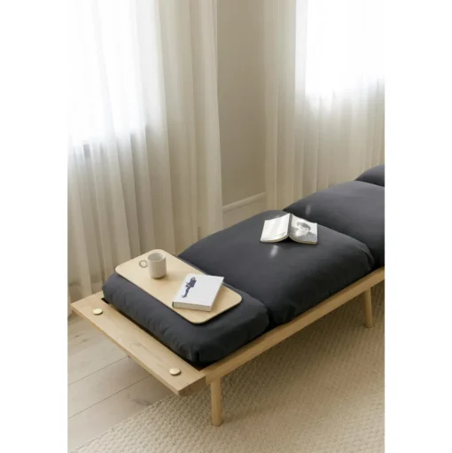 Umage Lounge Around Daybed Sofa Mørk Eg/White Sands