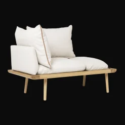 Umage Lounge Around 1½-Seater Sofa Eg/White Sands
