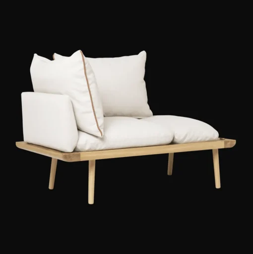 Umage Lounge Around 1½-Seater Sofa Eg/White Sands