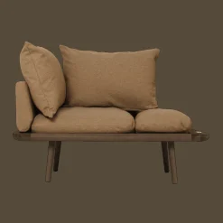 Umage Lounge Around 1½-Seater Sofa Mørk Eg/Sugar Brown