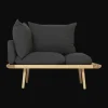 Umage Lounge Around 1½-Seater Sofa Eg/Shadow