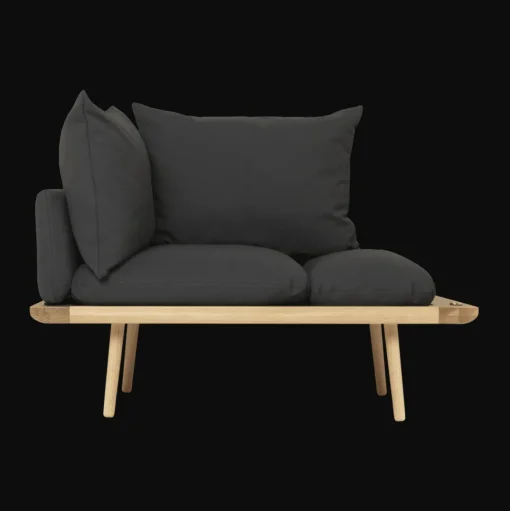 Umage Lounge Around 1½-Seater Sofa Eg/Shadow