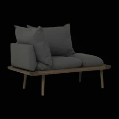 Umage Lounge Around 1½-Seater Sofa Mørk Eg/Shadow