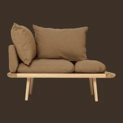 Umage Lounge Around 1½-Seater Sofa Eg/Sugar Brown