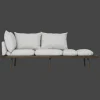 Umage Lounge Around 3-Seater Sofa Mørk Eg/Sterling