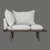 Umage Lounge Around 1½-Seater Sofa Mørk Eg/Sterling