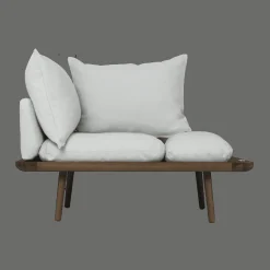 Umage Lounge Around 1½-Seater Sofa Mørk Eg/Sterling