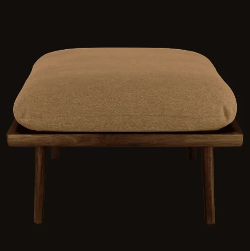 Umage Lounge Around Shuffle Puf Mørk Eg/Sugar Brown
