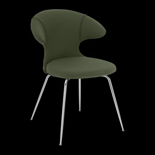 Umage Time Flies Spisebordsstol Racing Green/Krom