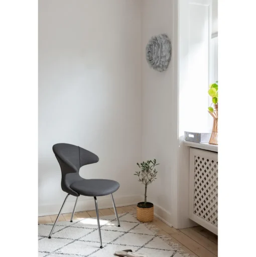 Umage Time Flies Spisebordsstol Shadow/Krom