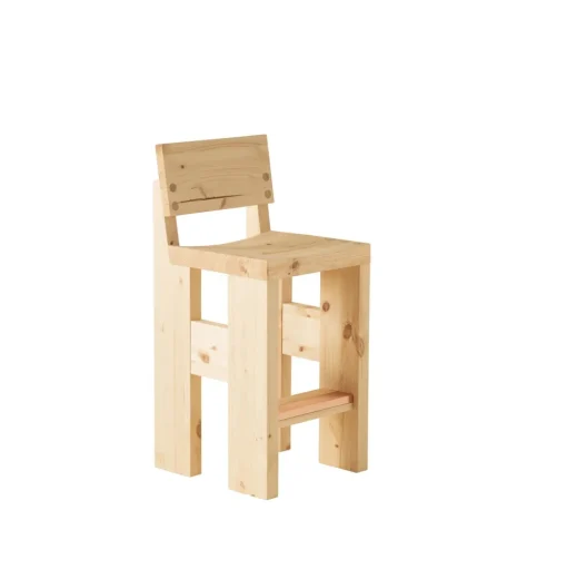 Vaarnii 001 Barstol H65 Fyrretrá
