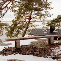 Vaarnii 013 Osa Udendørsbánk 270 cm Fyrretrá