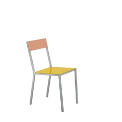 Valerie Objects Alu Spisebordsstol Gul/Pink