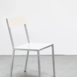 Valerie Objects Alu Spisebordsstol Hvid/Ivory